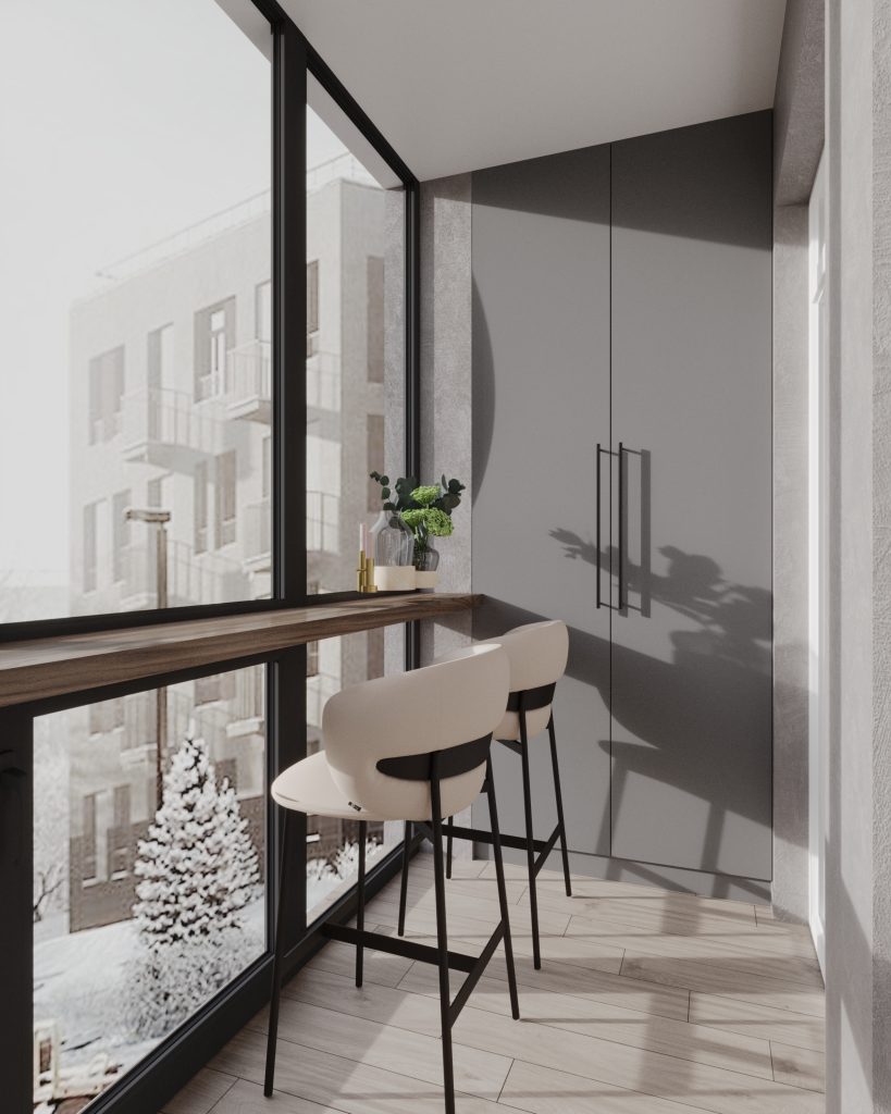 Интерьер квартиры в современном стиле - изображение 7