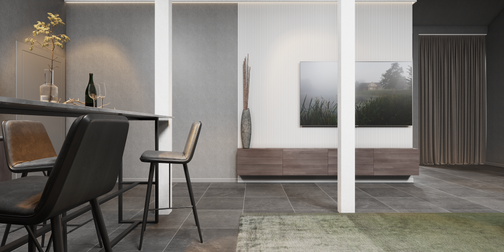 Интерьер двухуровневой квартиры в Зеленоградске - изображение 10