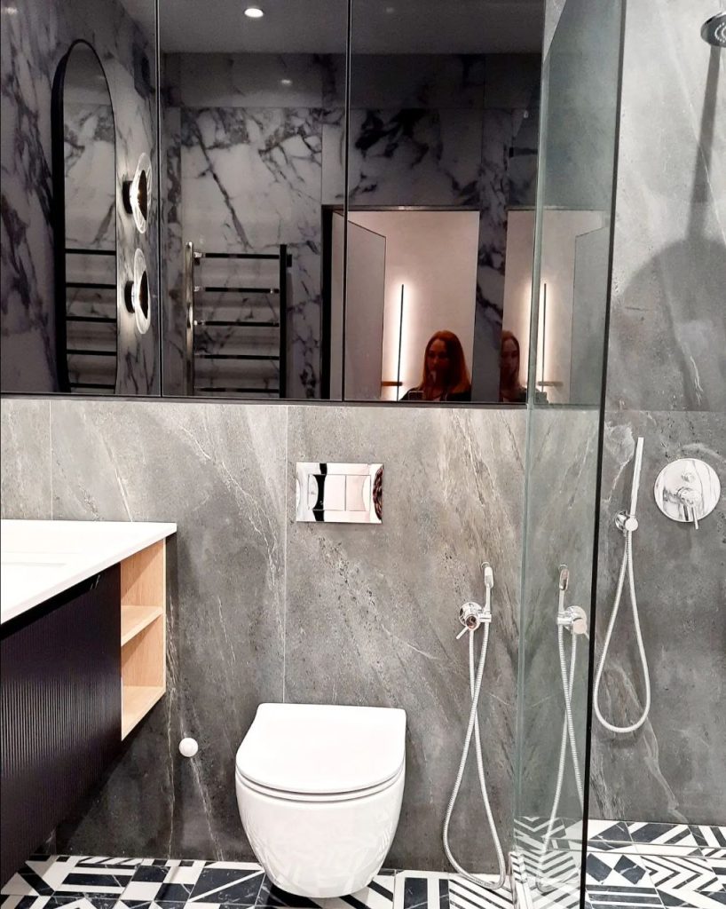 Реализованный интерьер апартаментов с видом на море, г. Пионерский - изображение 11